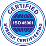 Certifierad ISO 45001 - Svensk Certifiering AB